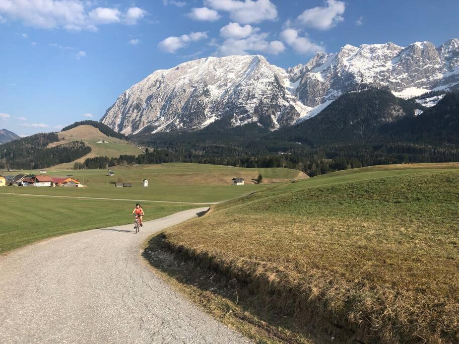 Alpenurlaub II Wohnung Mit Traumausblick Bad Mitterndorf Dış mekan fotoğraf