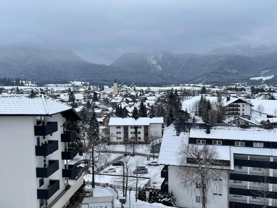 Alpenurlaub II Wohnung Mit Traumausblick Bad Mitterndorf Dış mekan fotoğraf
